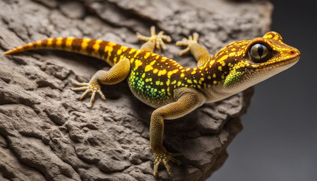 Anpassungsfähigkeit des Krafttier Geckos