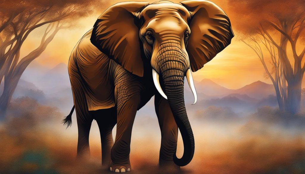 Bedeutung von Krafttier Elefant