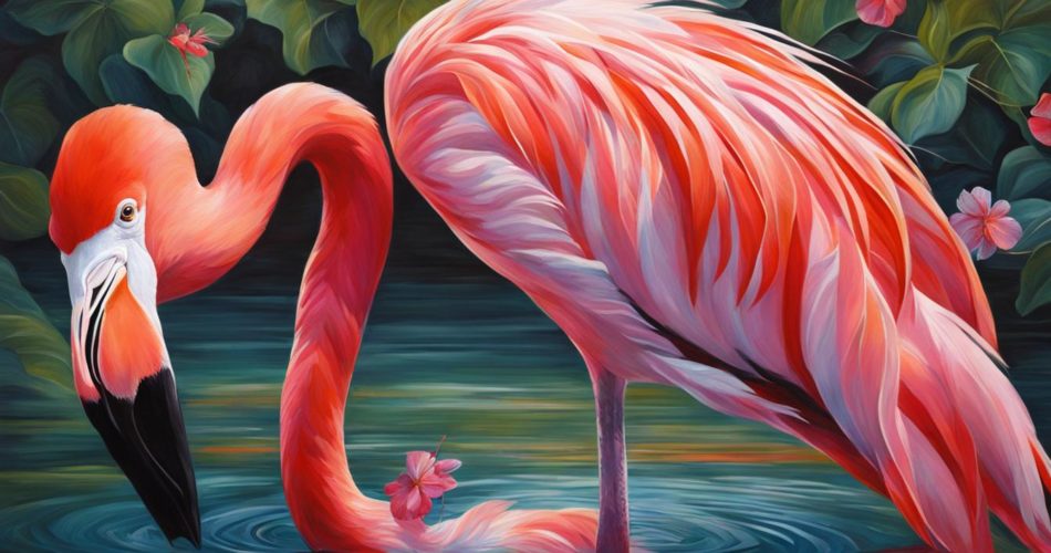 Krafttier Flamingo