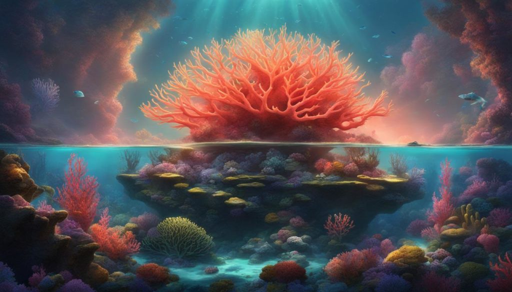 Krafttier Koralle im Orakel