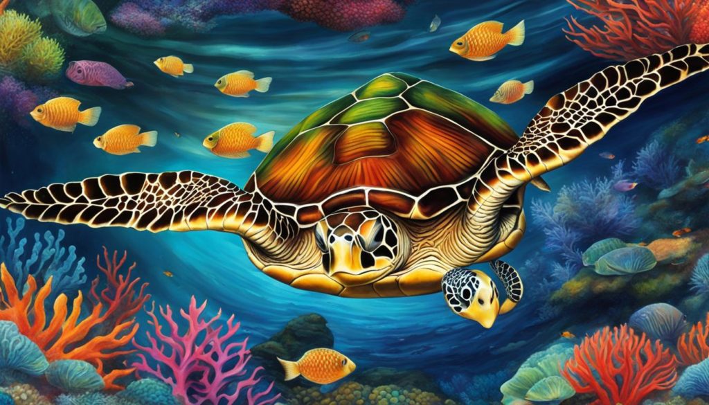 Krafttier Meeresschildkröte
