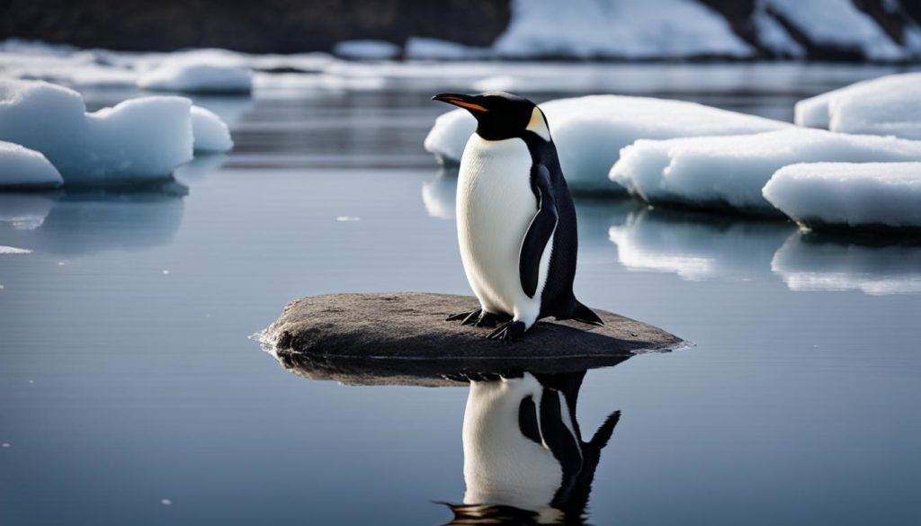 Krafttier Pinguin Meditation