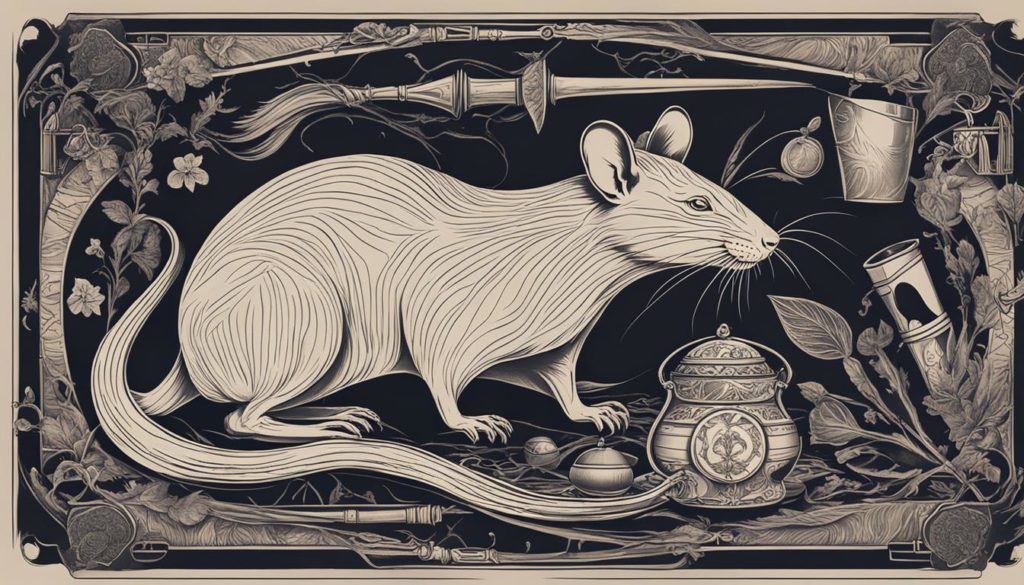 Krafttier Ratte Symbolismus