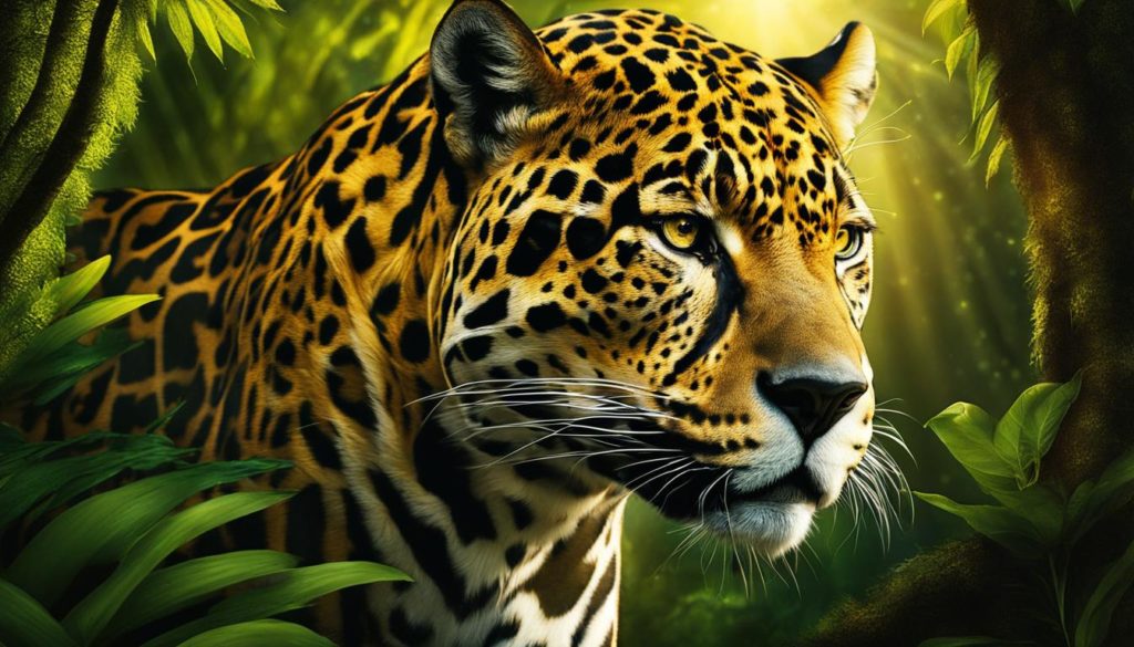 Krafttier-Symbolik des Jaguars