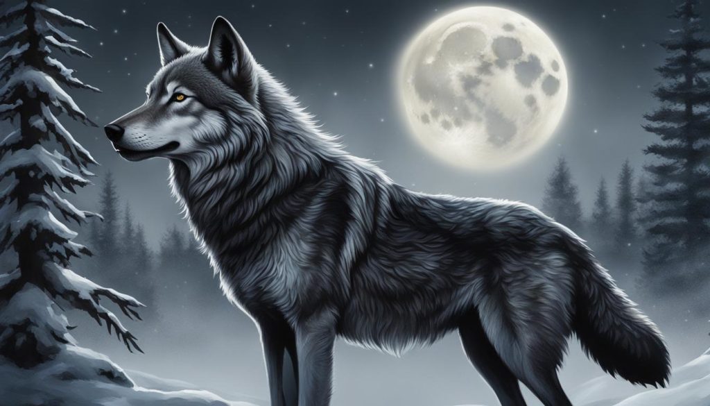 Krafttier Wolf Traumdeutung