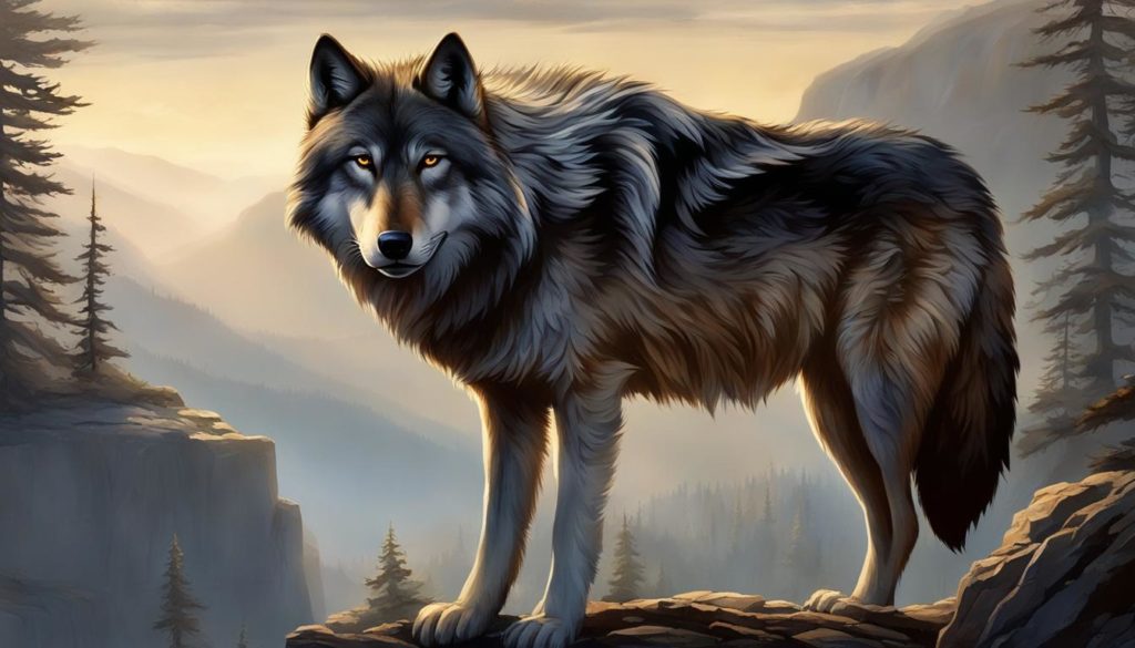 Krafttier Wolf spirituelle Führung