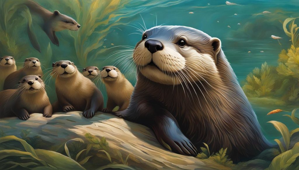 Otter als Krafttier in der Führung