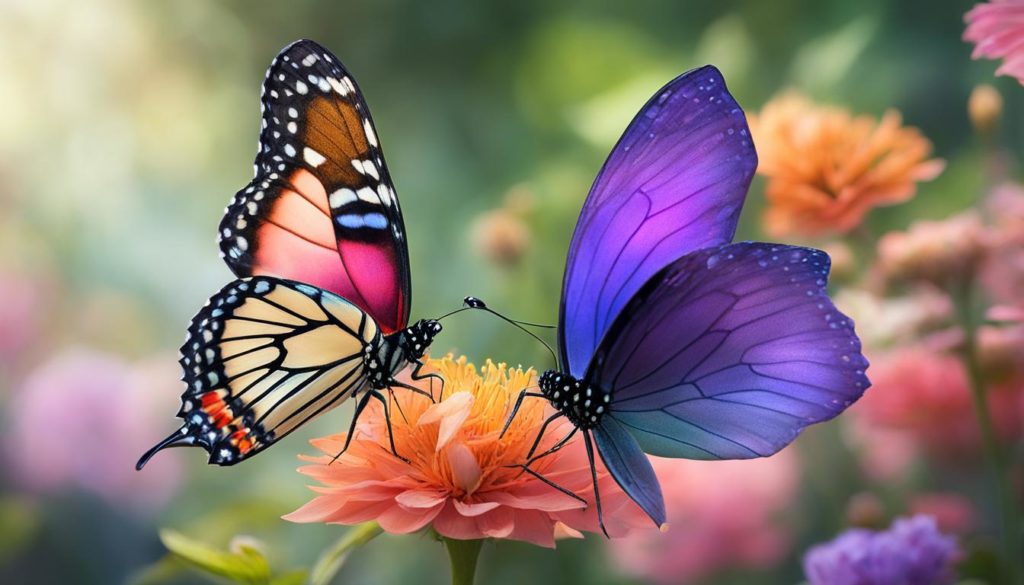 Schmetterling als spirituelles Zeichen