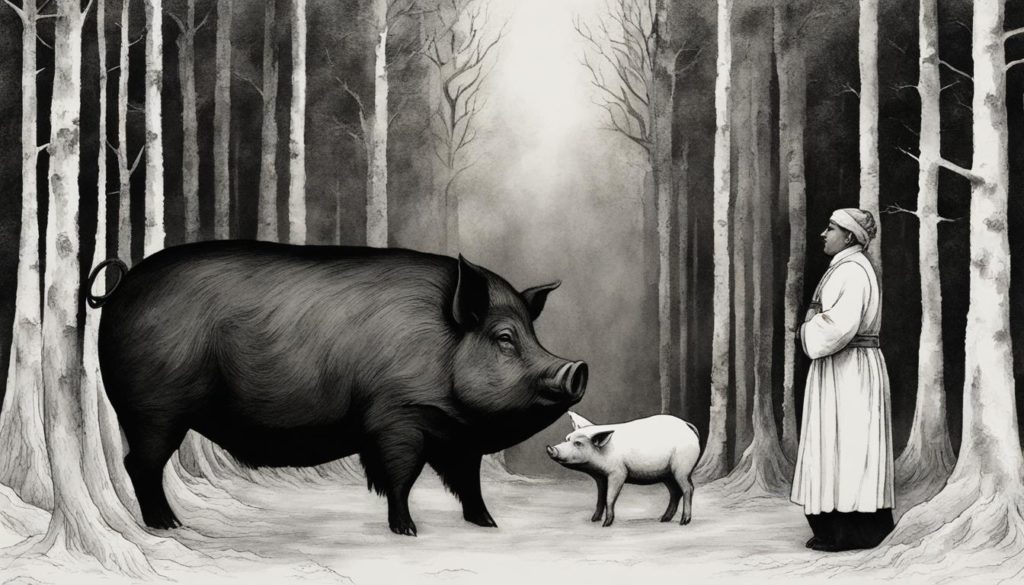 Tierkommunikation mit dem Krafttier Schwein