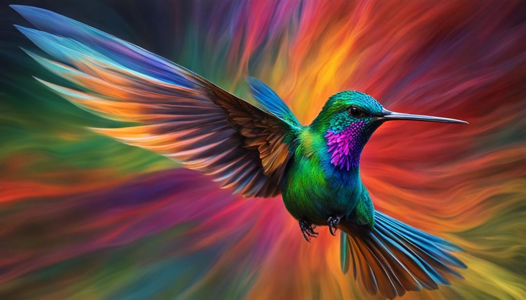 krafttier kolibri