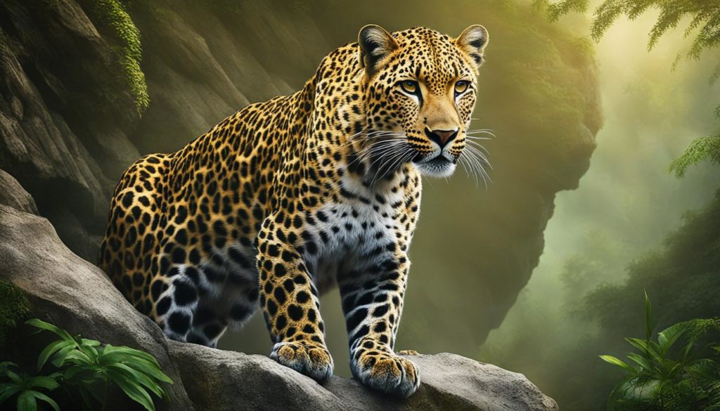 krafttier leopard