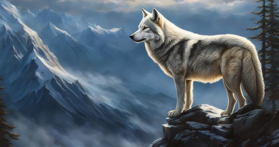 krafttier wolf