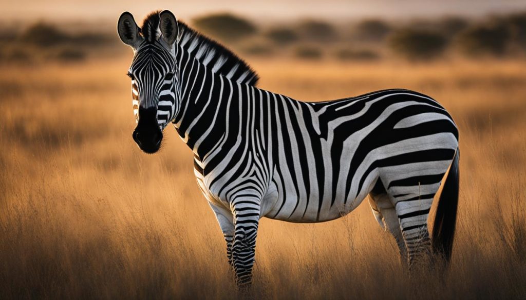 krafttier zebra