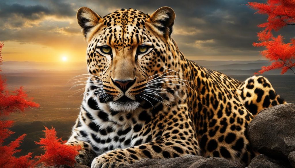 spirituelle Führung durch das Krafttier Leopard
