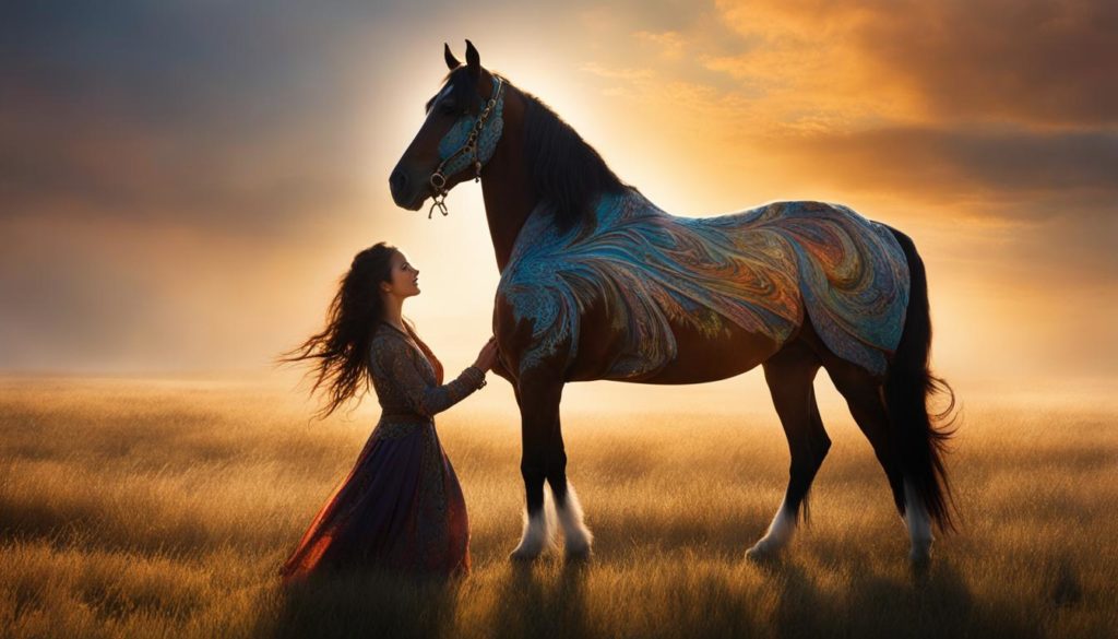 spirituelle Verbindung mit dem Pferd