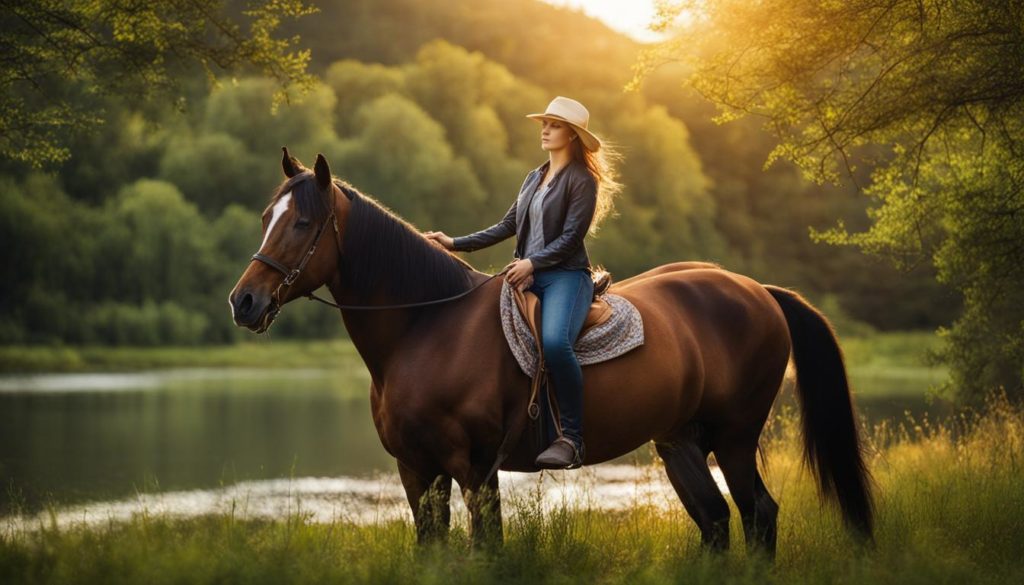 tiergestützte Therapie mit Pferden