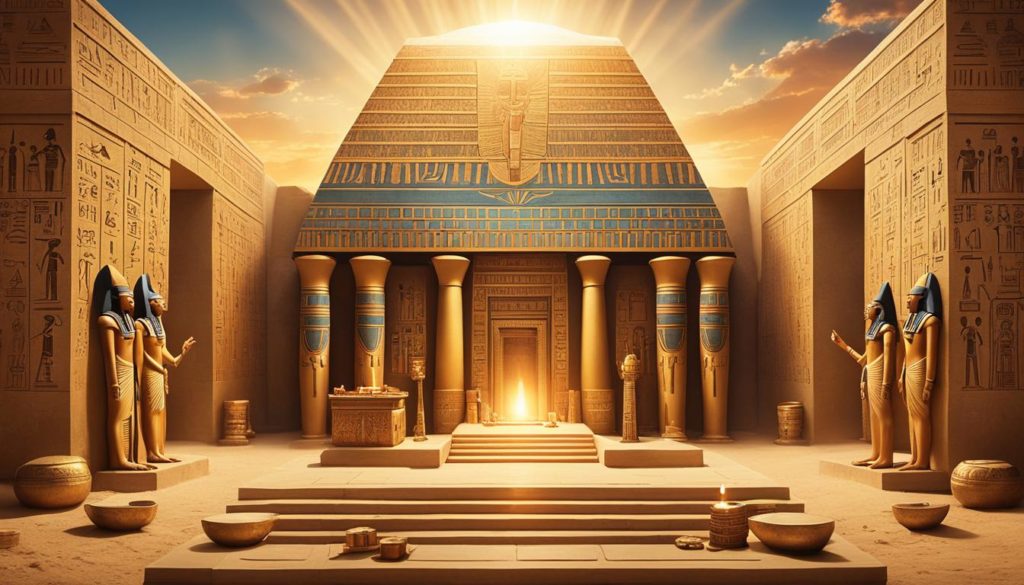 Altägyptische Sonnenkult Rituale