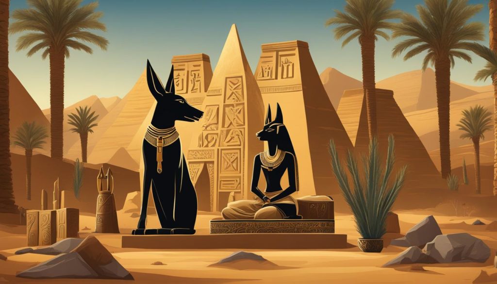 Anubis Verehrung im alten Ägypten