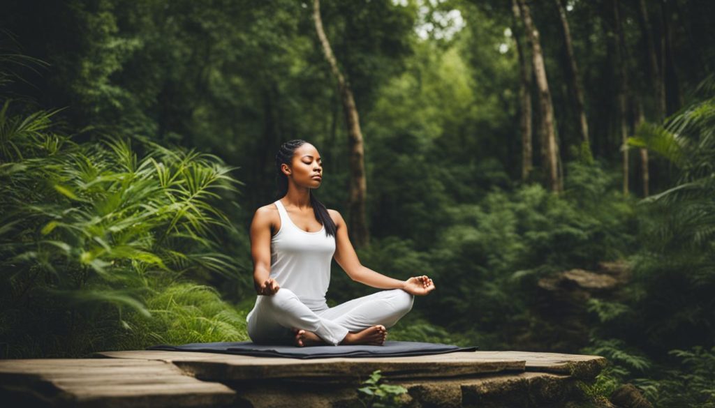 Atemkontrolle in der Meditation