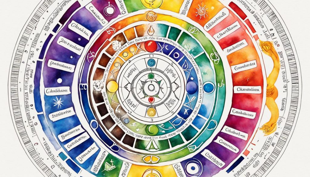 Chakra-Balance im Horoskop