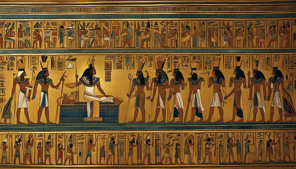 Darstellung der Gottheit Amun in der ägyptischen Kunst