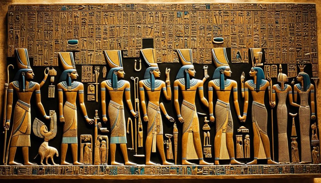 Handwerker und die Verehrung von Ptah