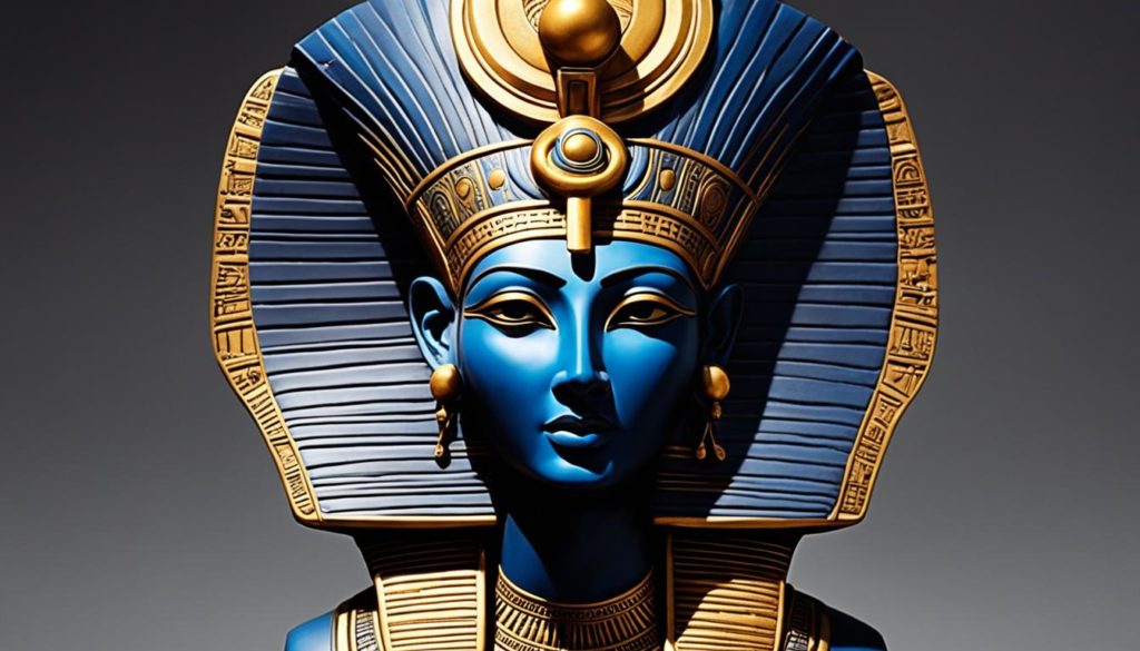 Hathor Statue in ägyptischer Kunst