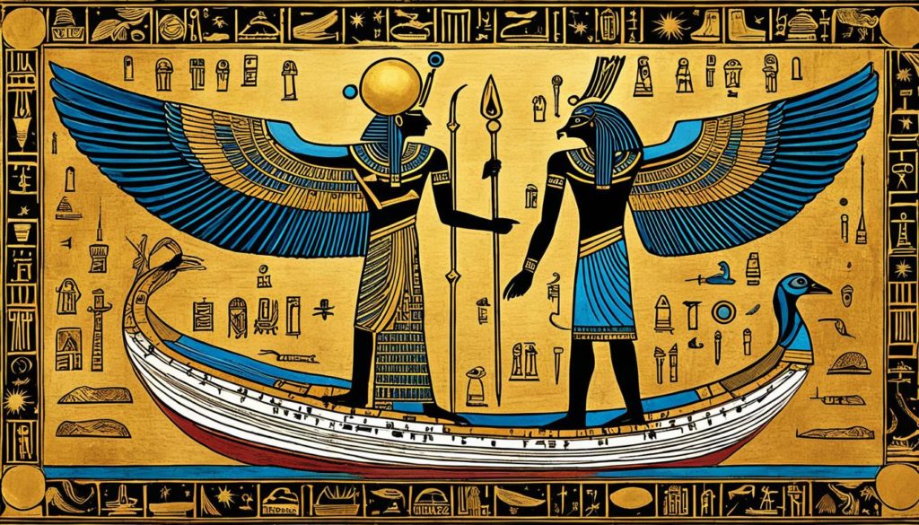 Horus im Buch der Toten