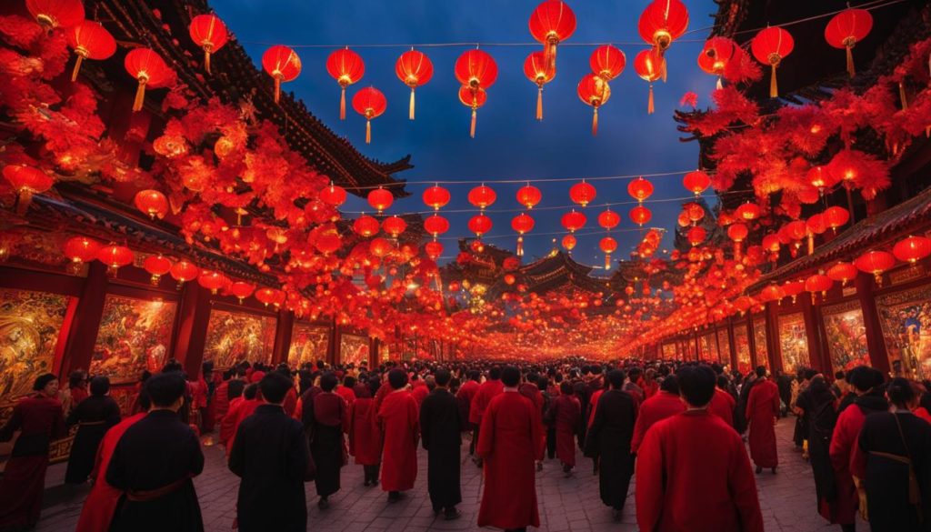 Internationale Feier des chinesischen Neujahrs