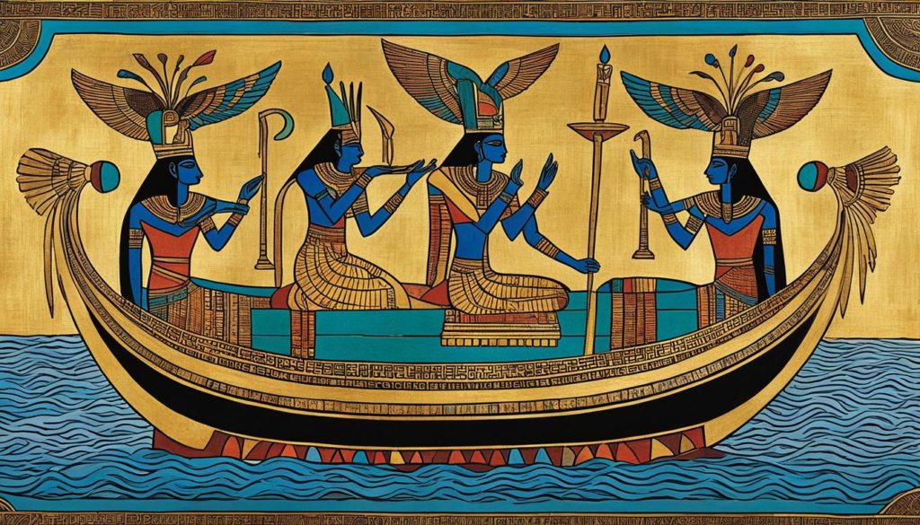 Isis und Osiris Legende