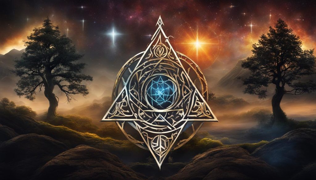 Magische Symbole der Runenmagie