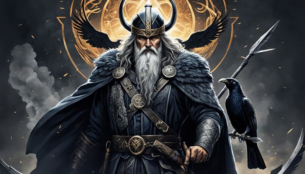 Symbolische Darstellung von Odin