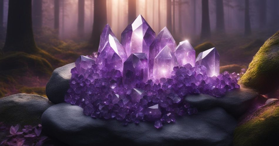 kristalle in meditation