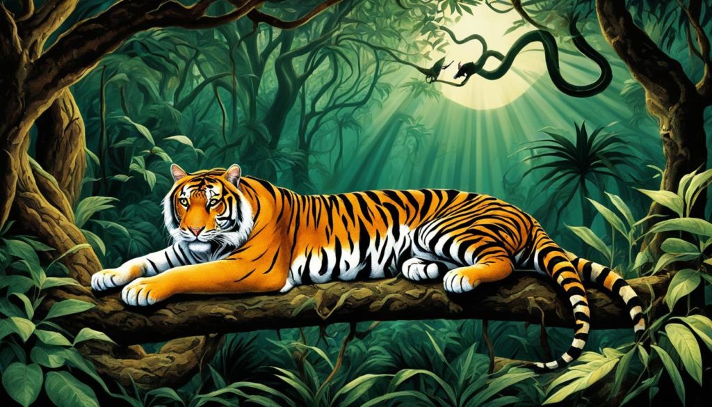 traumdeutung schlange katze tiger