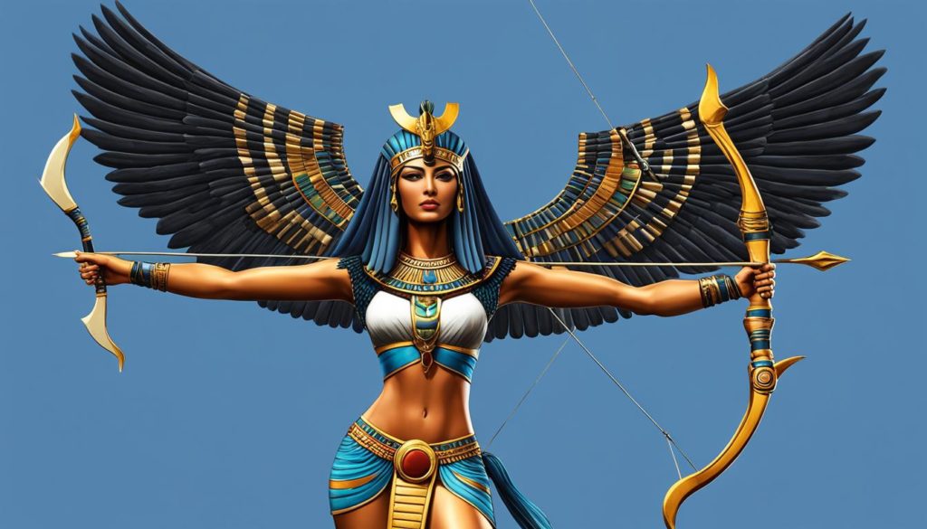 Altägyptische Göttin Neith