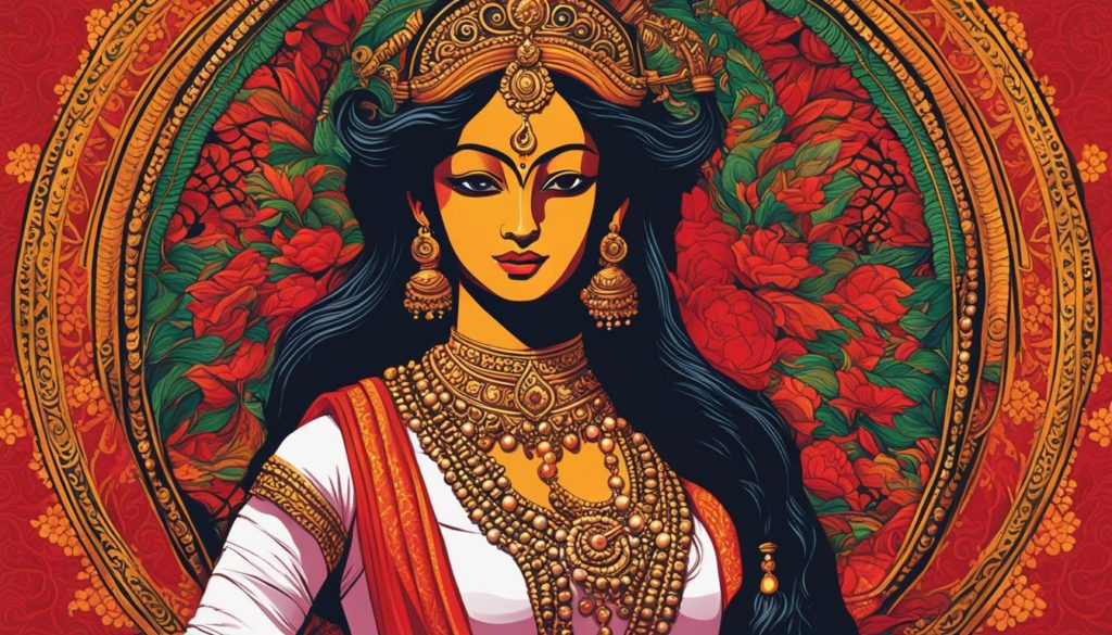 Durga Einfluss indische Gesellschaft