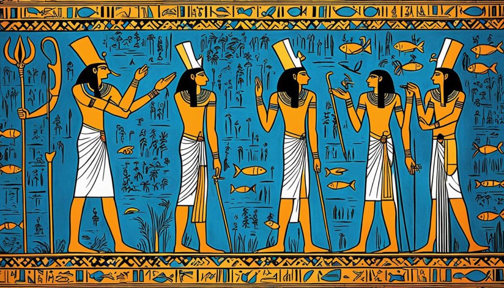 Einfluss des Hapi auf ägyptische Götter