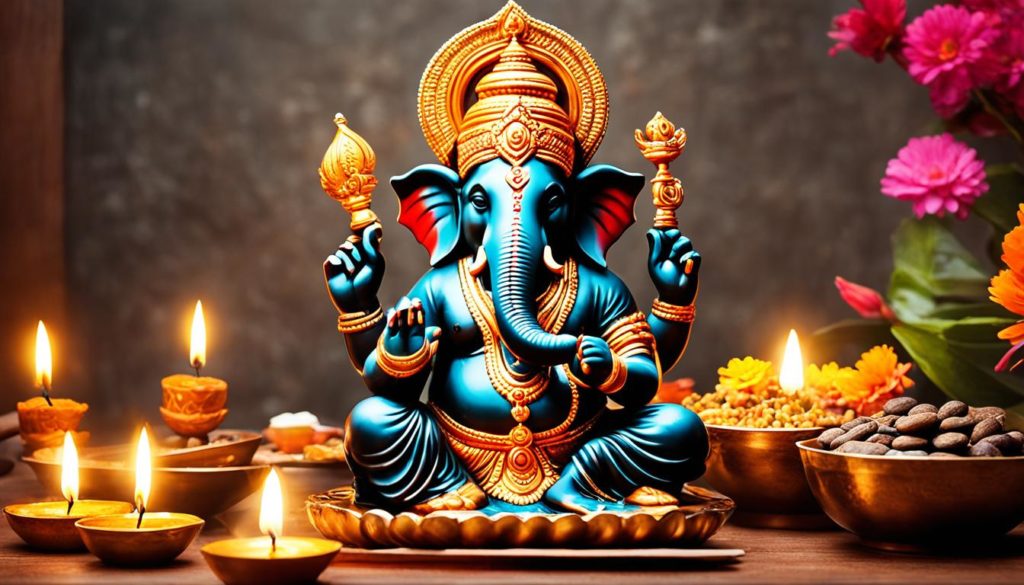 Ganesha Verehrung Rituale