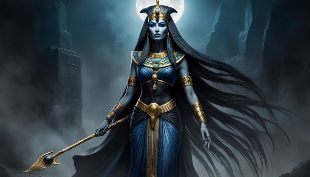 Göttin der Unterwelt in ägyptischer Mythologie
