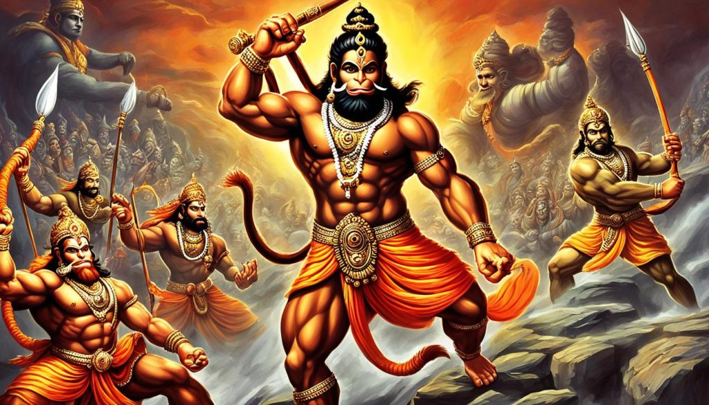 Hanumans bedingungslose Hingabe im Ramayana