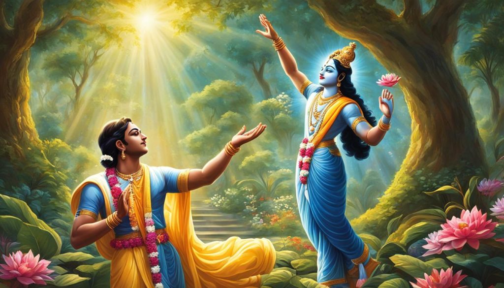 Hingabe an Krishna