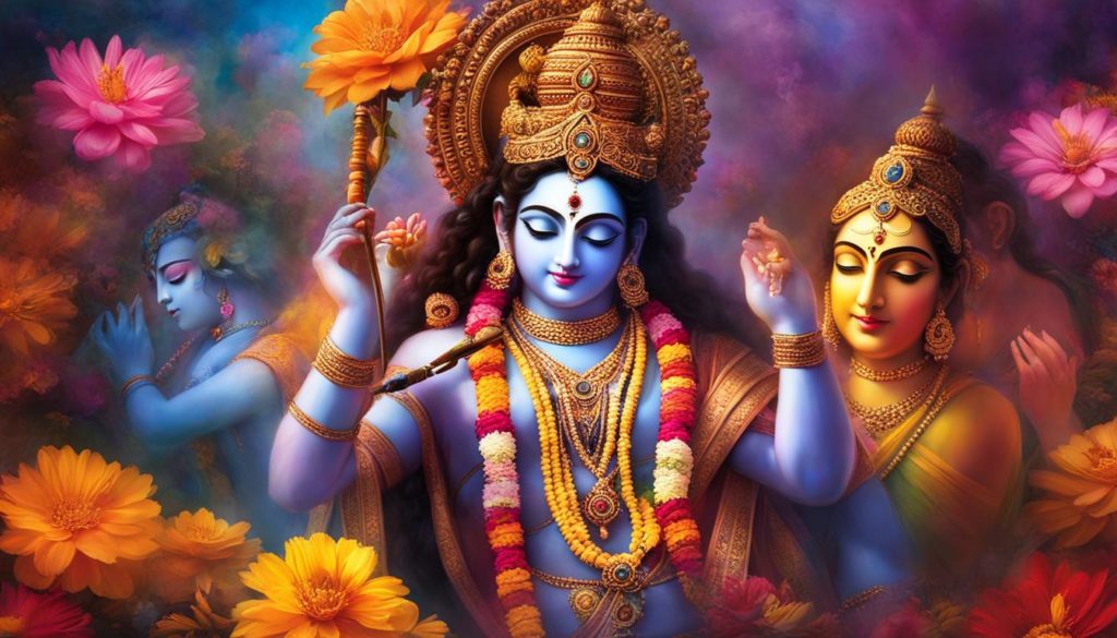 Hingabe an Krishna durch Kirtan und Mantra-Meditation