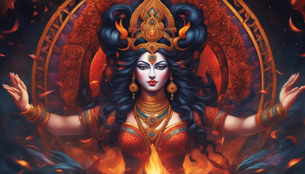 Kali, die weibliche göttliche Macht