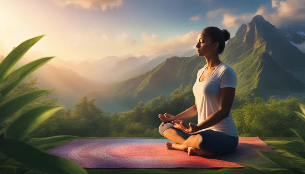 Meditationsübungen im Yoga