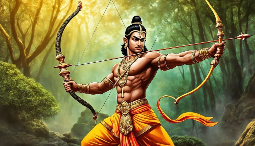 Rama Held des Ramayana
