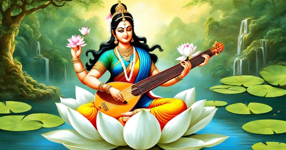 Saraswati - Göttin der Weisheit und Kunst