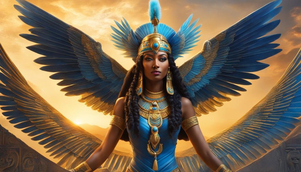 Schutzgöttin Nekhbet Symbol Oberägypten