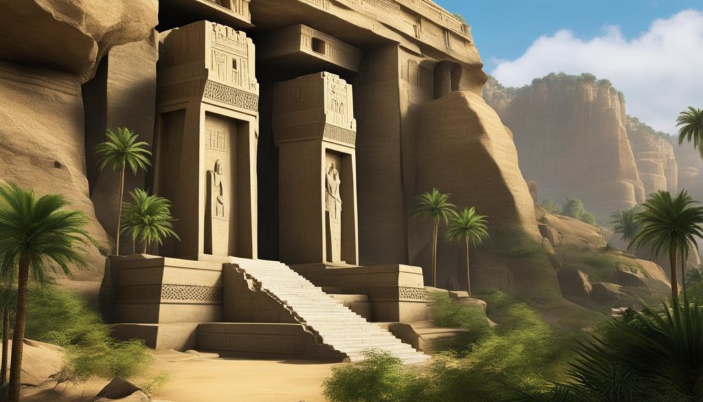 Tefnut Kultstätten und Tempel