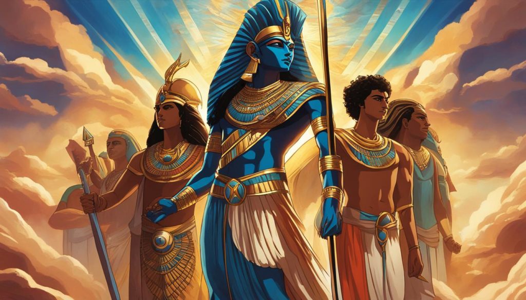 ägyptische Götter und Shu