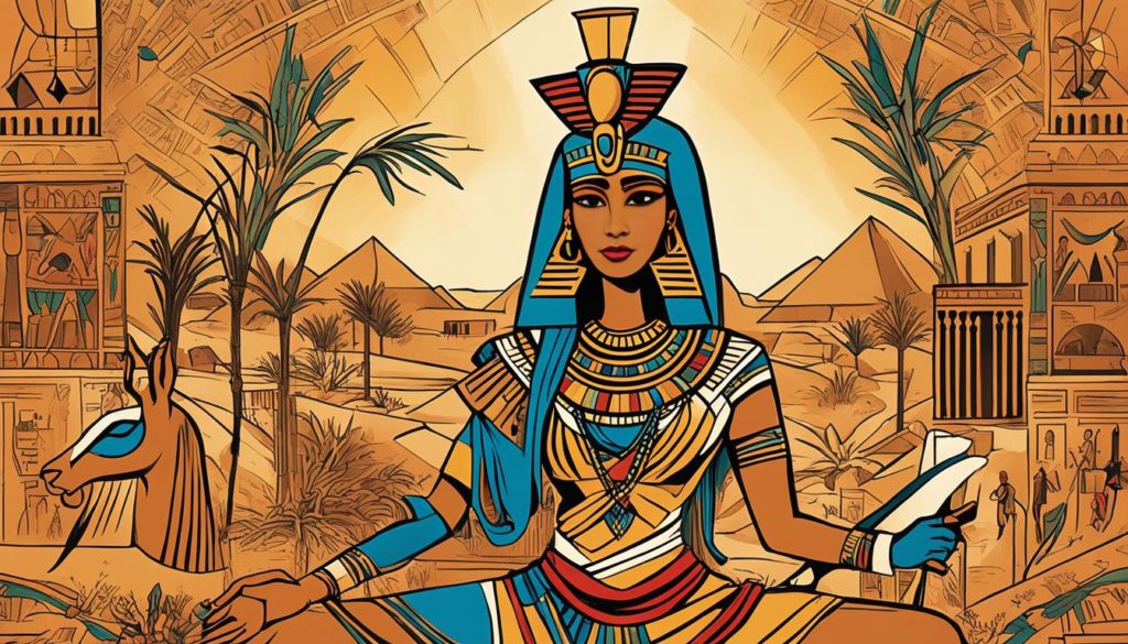 ägyptische Literatur und Mythos von Serqet